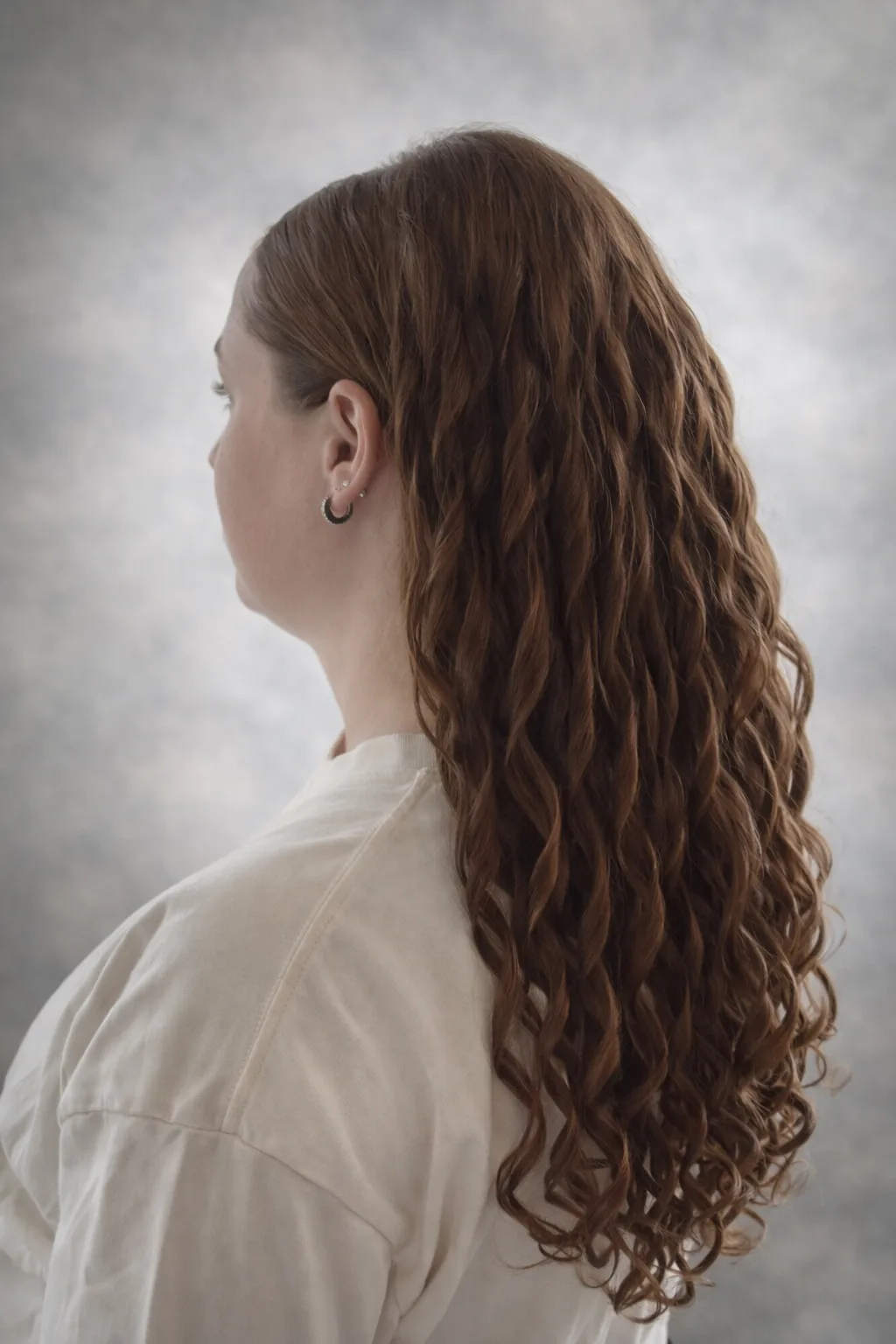 Long brunette waves